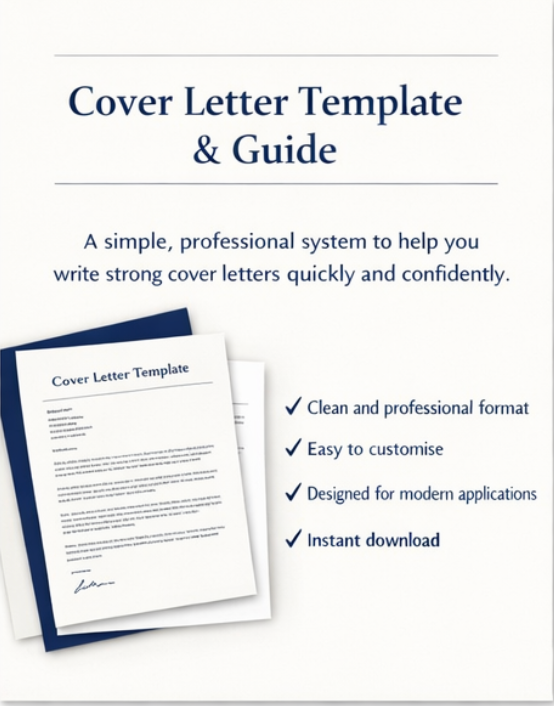 Cover Letter Template & Writing Guide