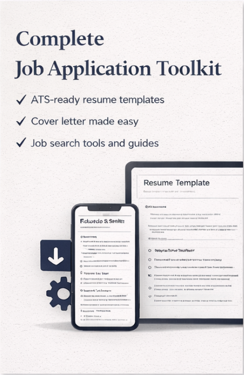 Job Application Toolkit — Complete Career Bundle