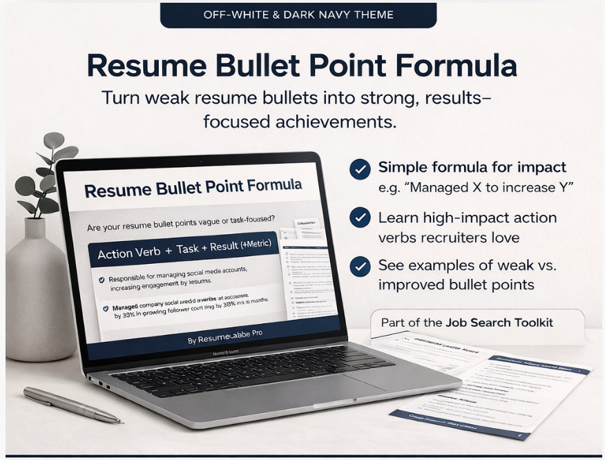 Resume Bullet Point Formula